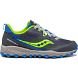 Saucony Peregrine 11 Shield Kids' Sneakers Blue / Green | Canada 896SGLO